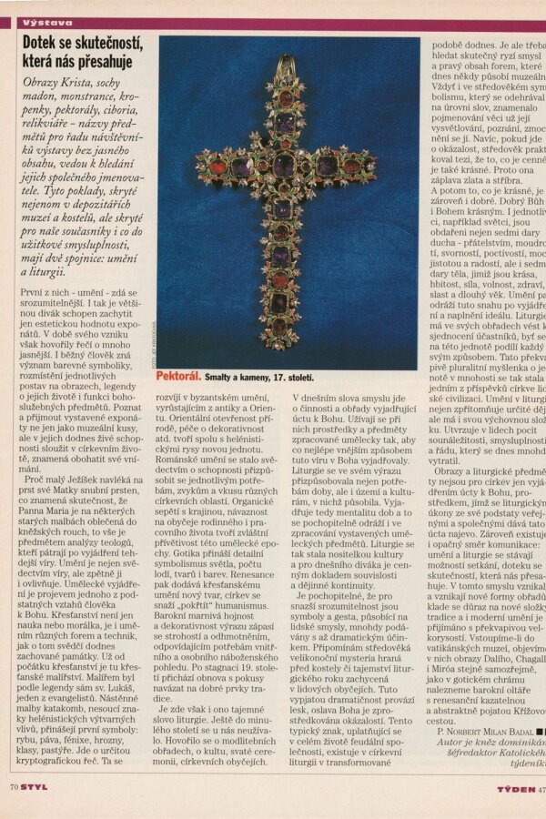 Týden IV, 1997, č. 47, s. 70.